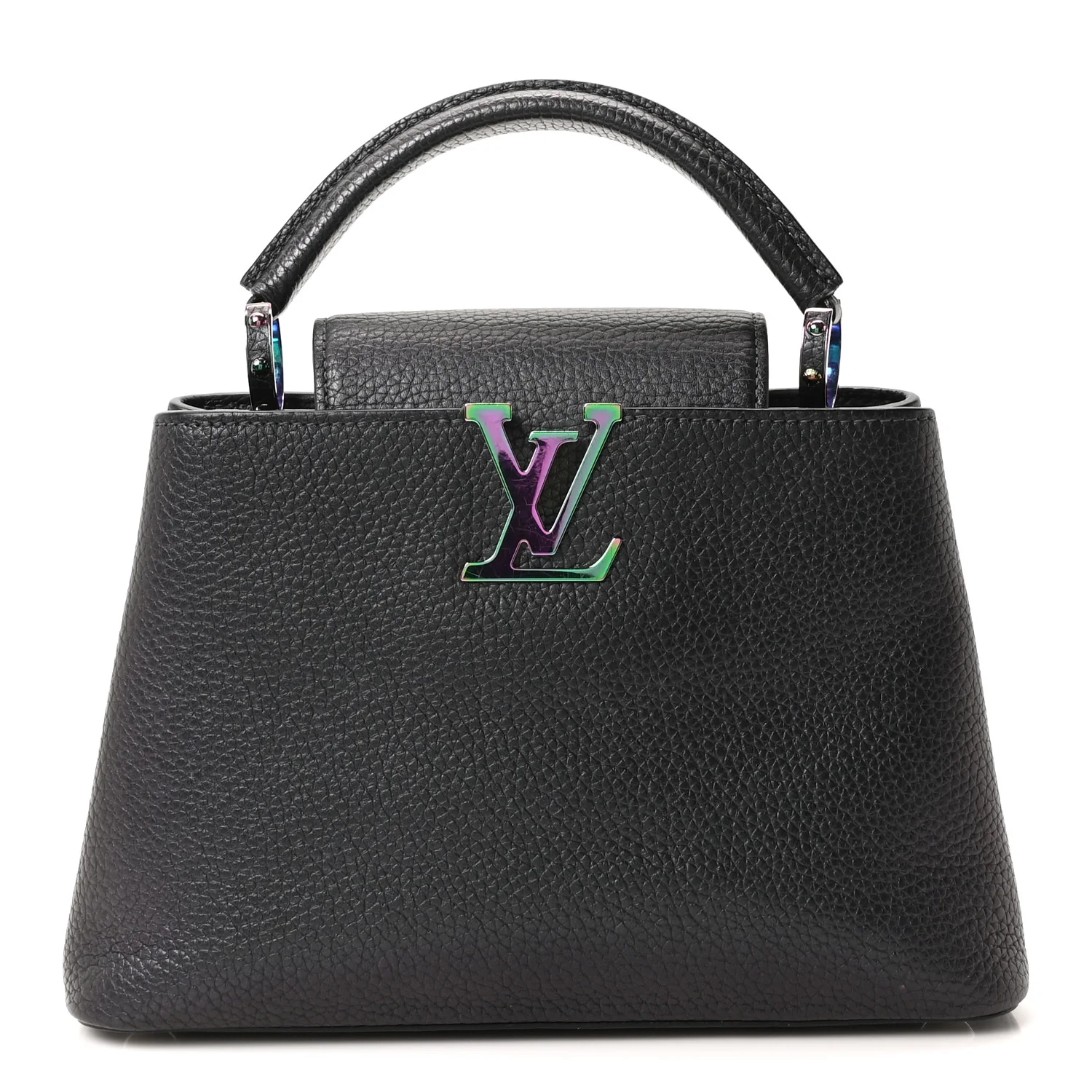 Taurillon Capucines BB Scarabeo Iridescent Black