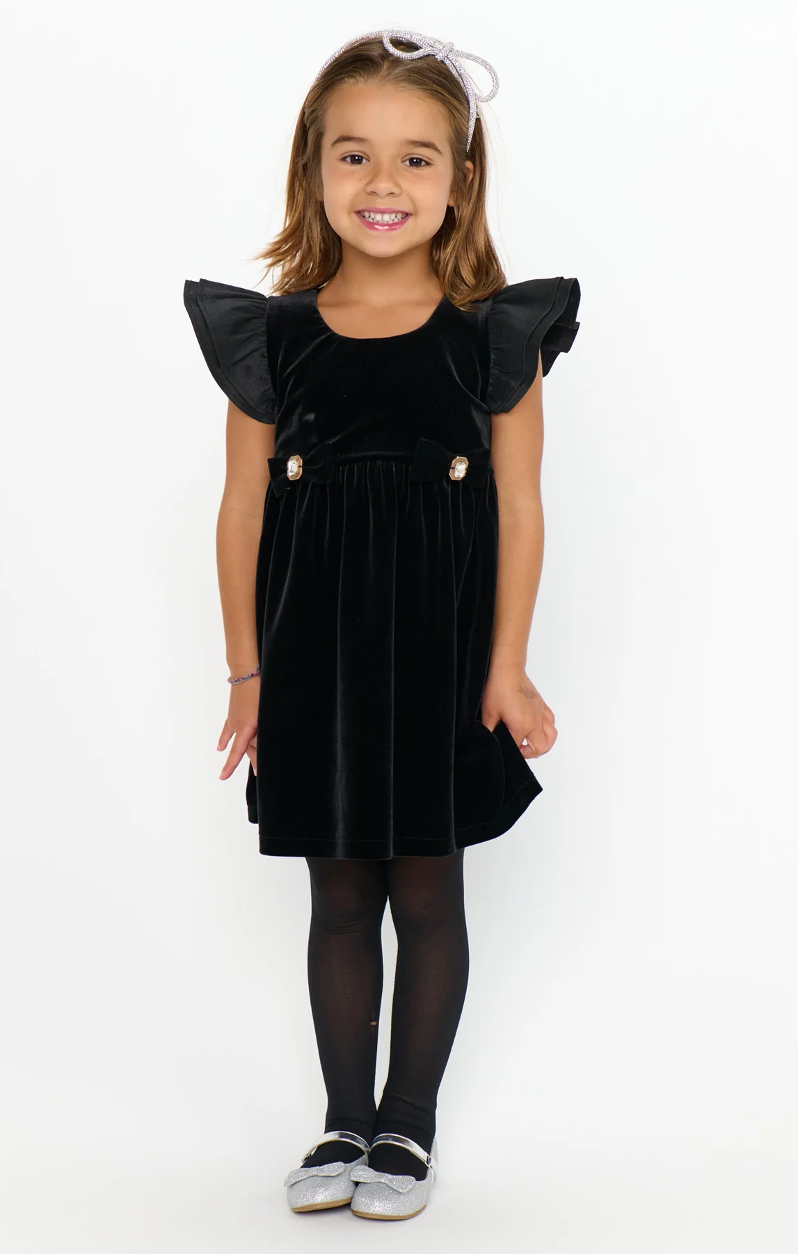 The Paris Dress ~ Black Velvet