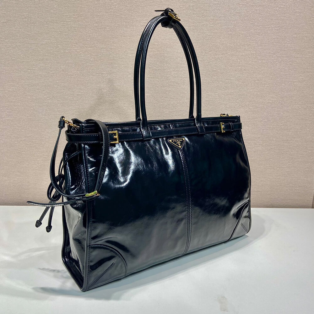 Prada Extra large leather handbag(high-end grade) - Top Club