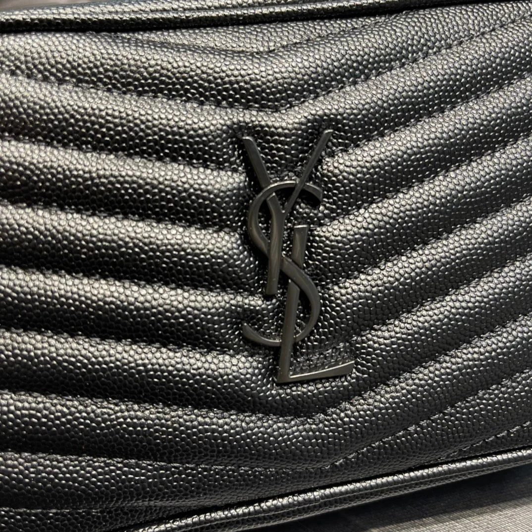 Ysl Loulou Mini Camera Bag 18cm Black - Top Club