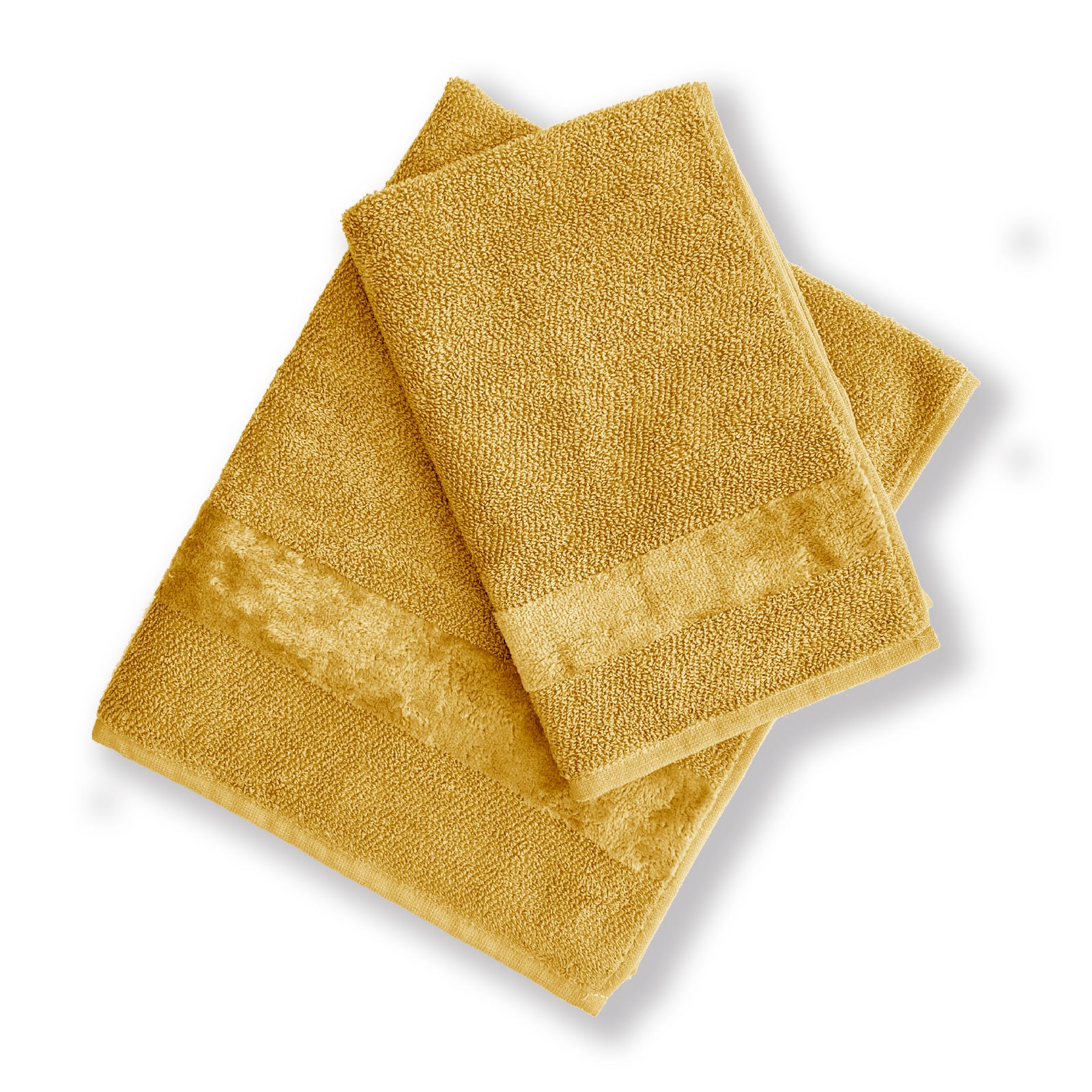 Asciugamano Con Ospite In Cotone Fyber 40X55+60X100 Sun Carrara Fyber