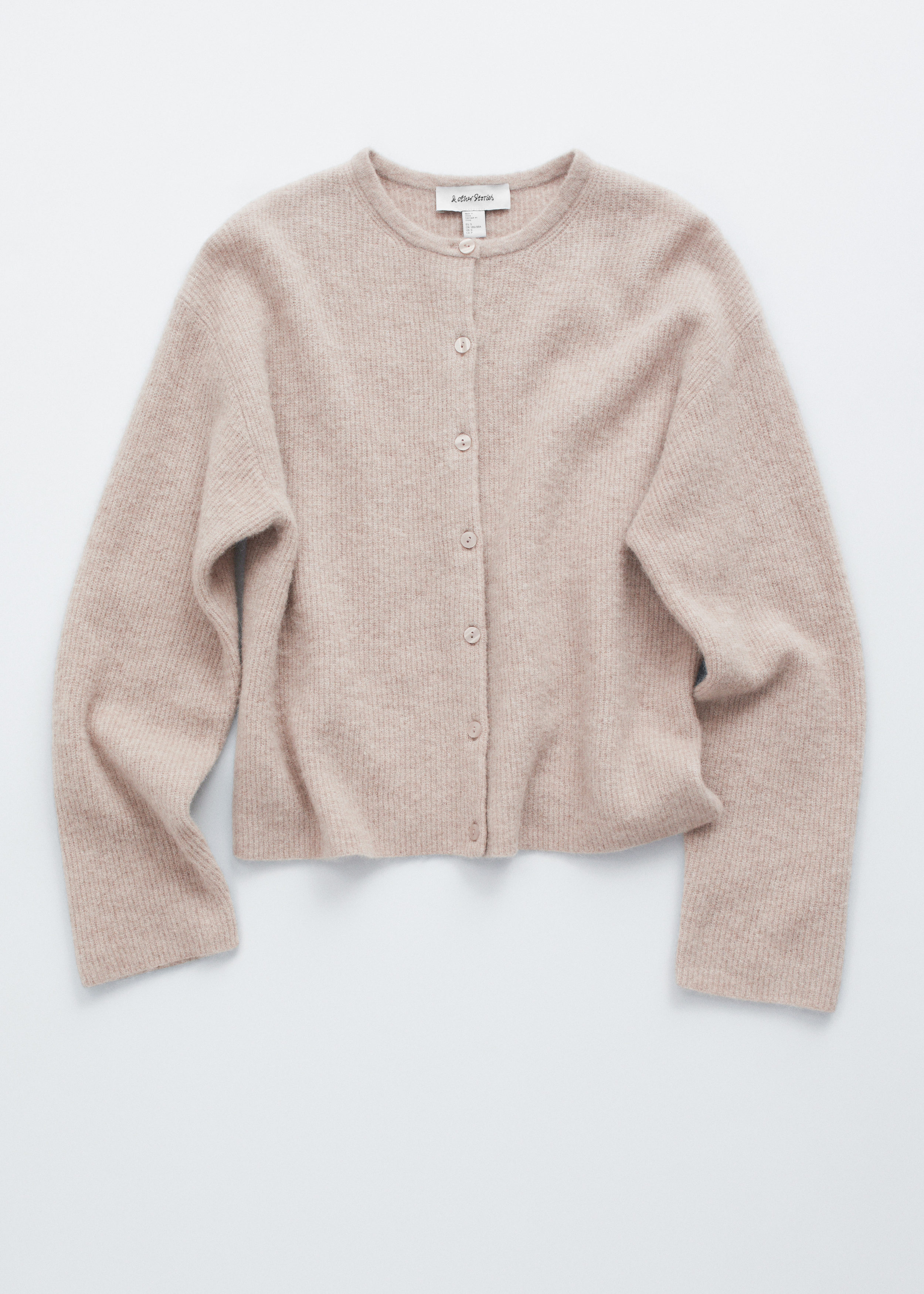 & Other Stories ALPACA-BLEND KNITTED CARDIGAN