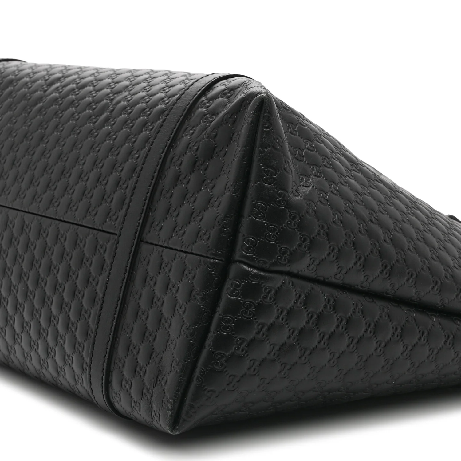 Microguccissima Medium Joy Tote Black - Top Club