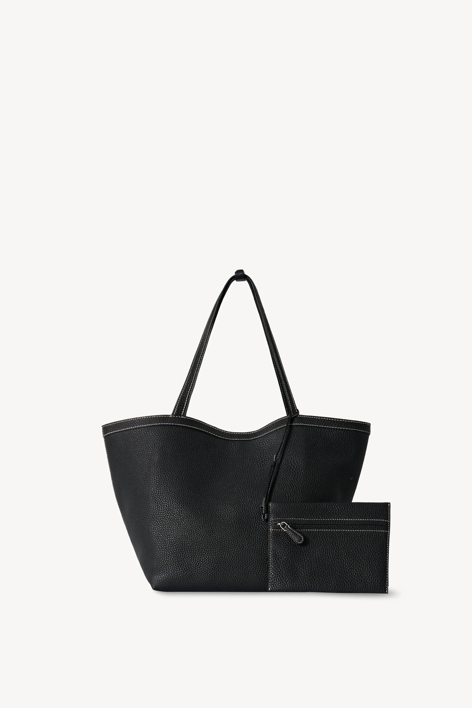 Park Tote Three Stitch Bag in Leather - Top Club