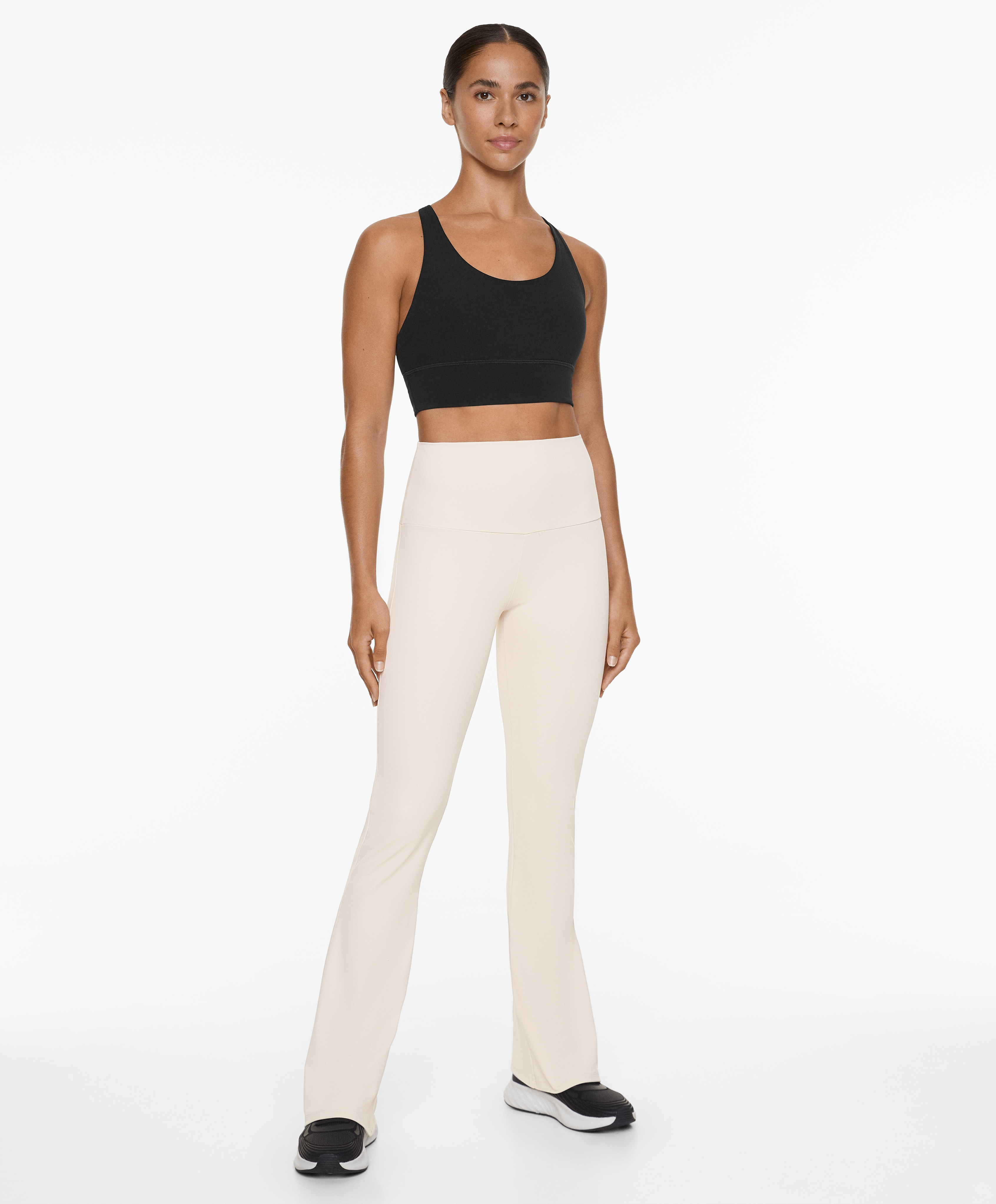 OYSHO High-rise comfortlux flare trousers