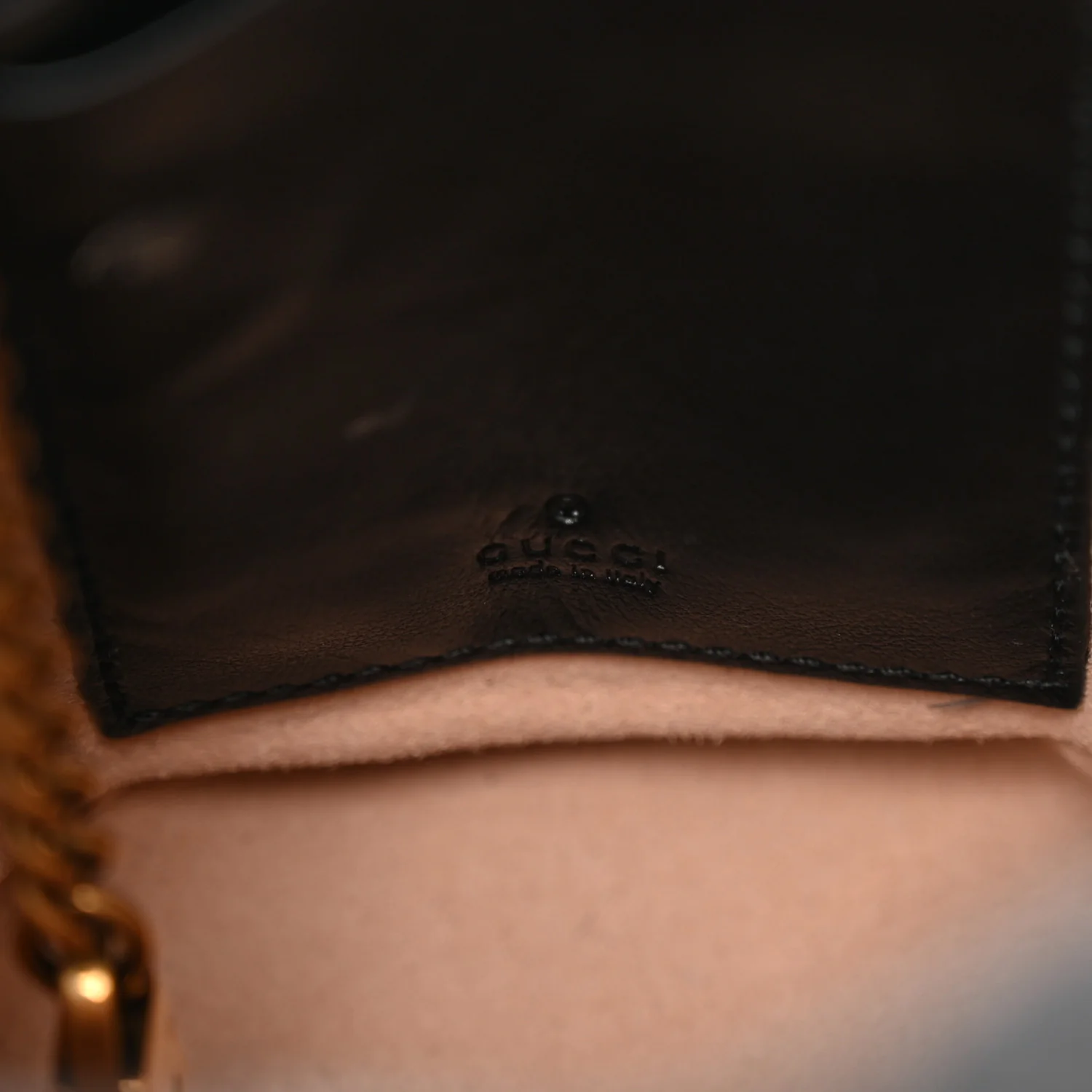 Calfskin Matelasse Mini GG Marmont 2.0 Bucket Bag Black - Top Club