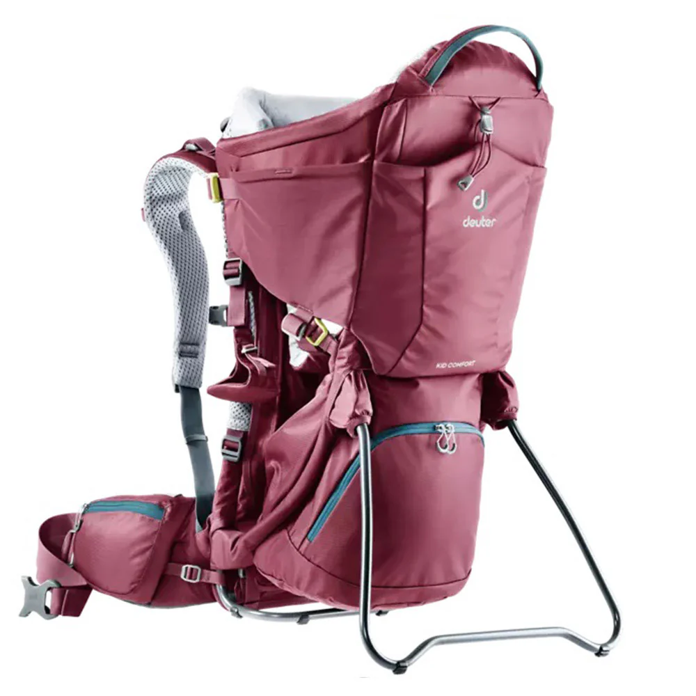 Deuter Kid Comfort maron - Mochila portabebes