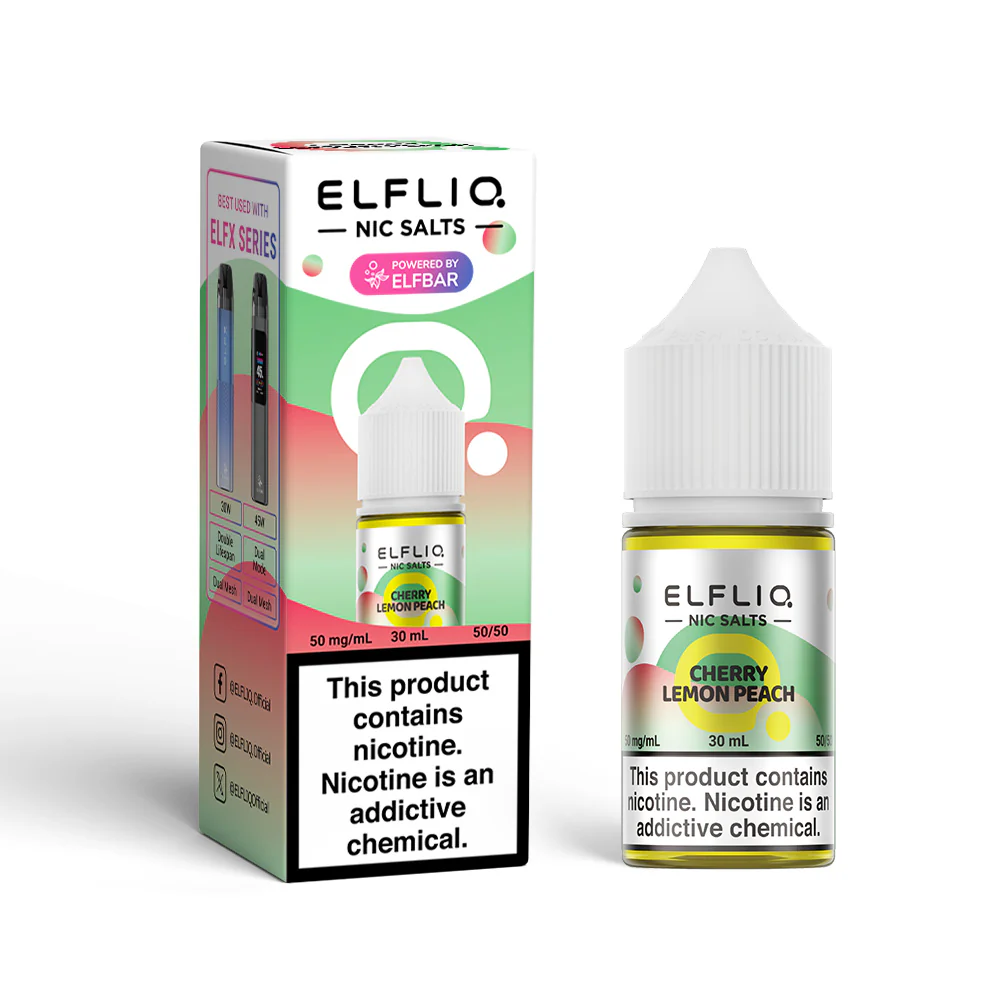 ELFLIQ e-líquidos de sais de nicotina 30ml