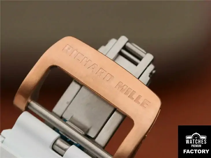 Richard Mille RM035 Americas KV Factory White Rubber Strap