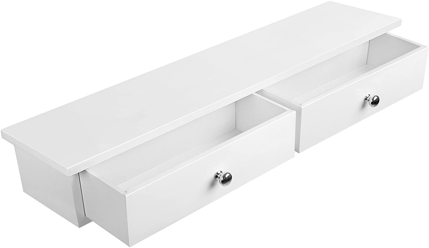 Wandplank zwevend met 2 lades Zwevende wandplank met 2 lades #1