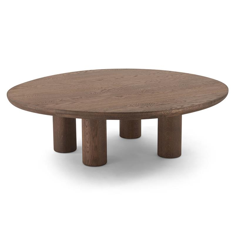 Salontafel Manu tabacco dark 105x95x32 cm