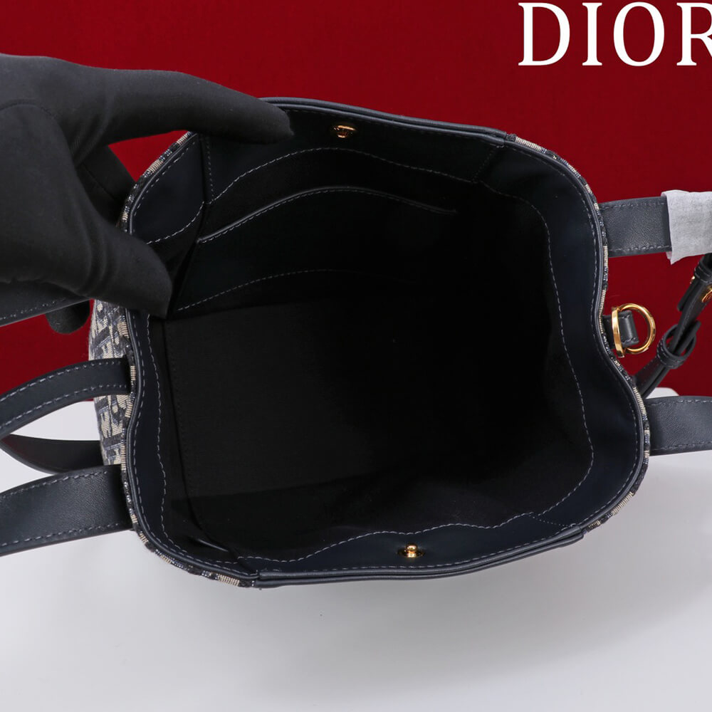 Dior Small Signature Bucket Bag - Top Club