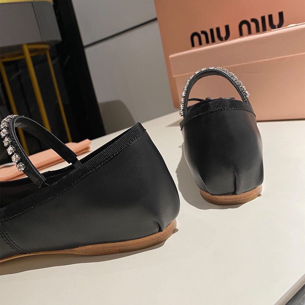 MiuMiu Leather ballerinas - Top Club