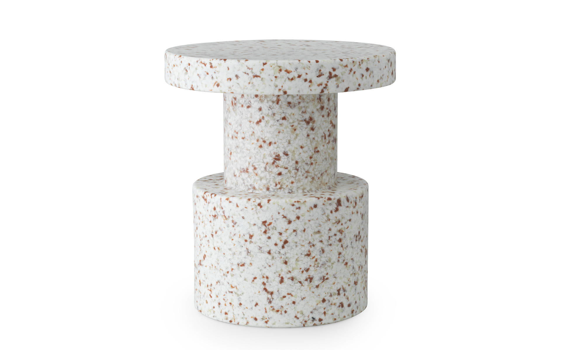 Bijzettafel Bit white