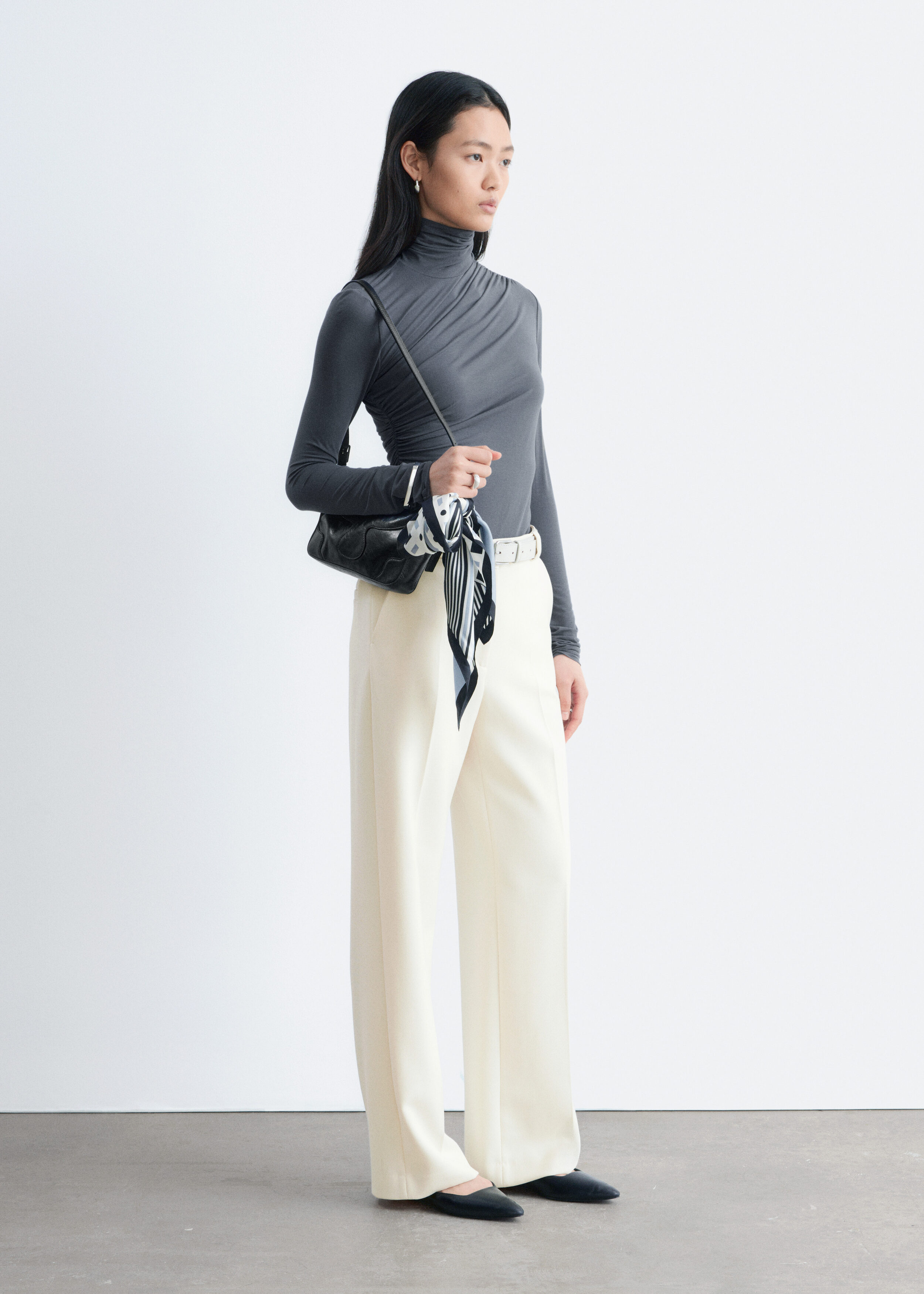 & Other Stories STRAIGHT PRESS-CREASE TROUSERS