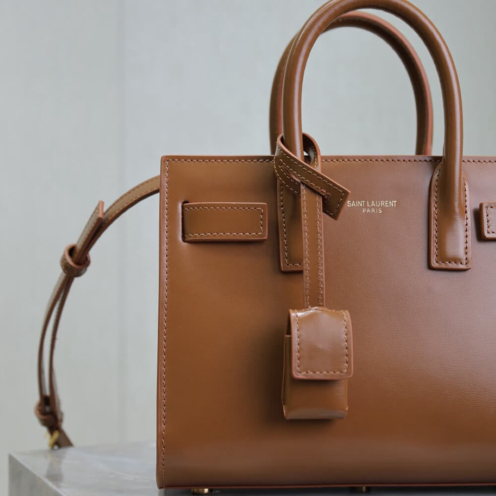YSL SAC DE JOUR IN SMOOTH LEATHER   NANO(HIGH-END GRADE) - Top Club