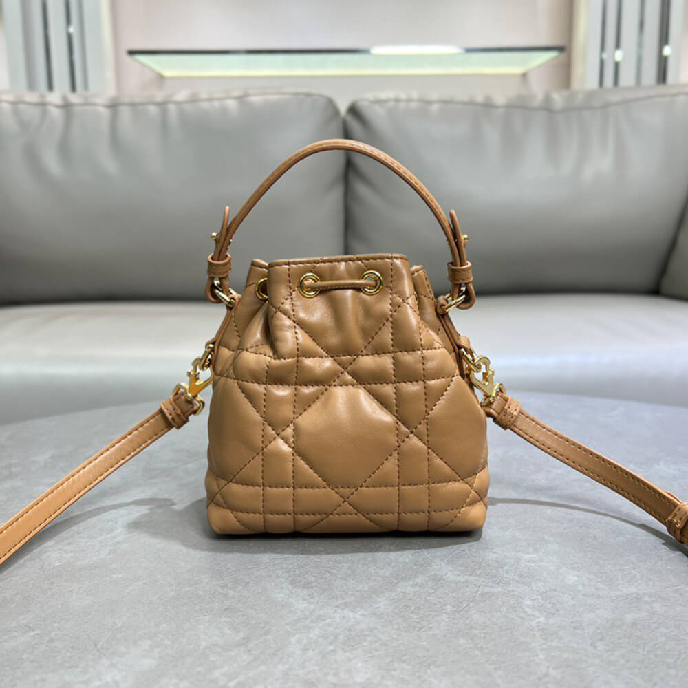 Dior Caro Nano Bucket Bag(HIGH-END GRADE) - Top Club