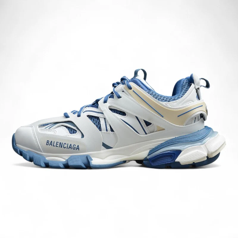 Balenciaga Track Worn Out – White Blue - Sneaker Replica Workshop