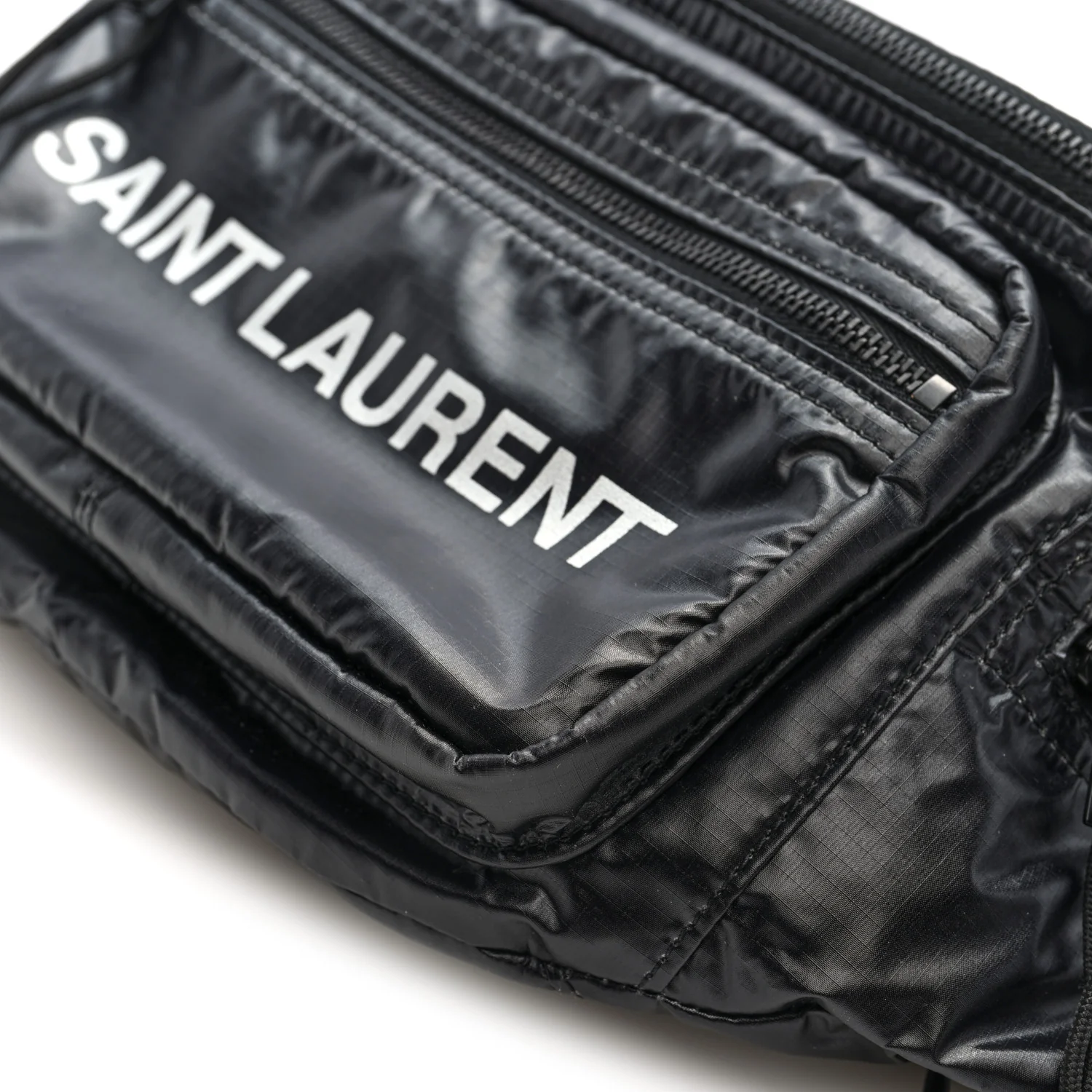Nylon Logo Nuxx Body Belt Bag Black - Top Club