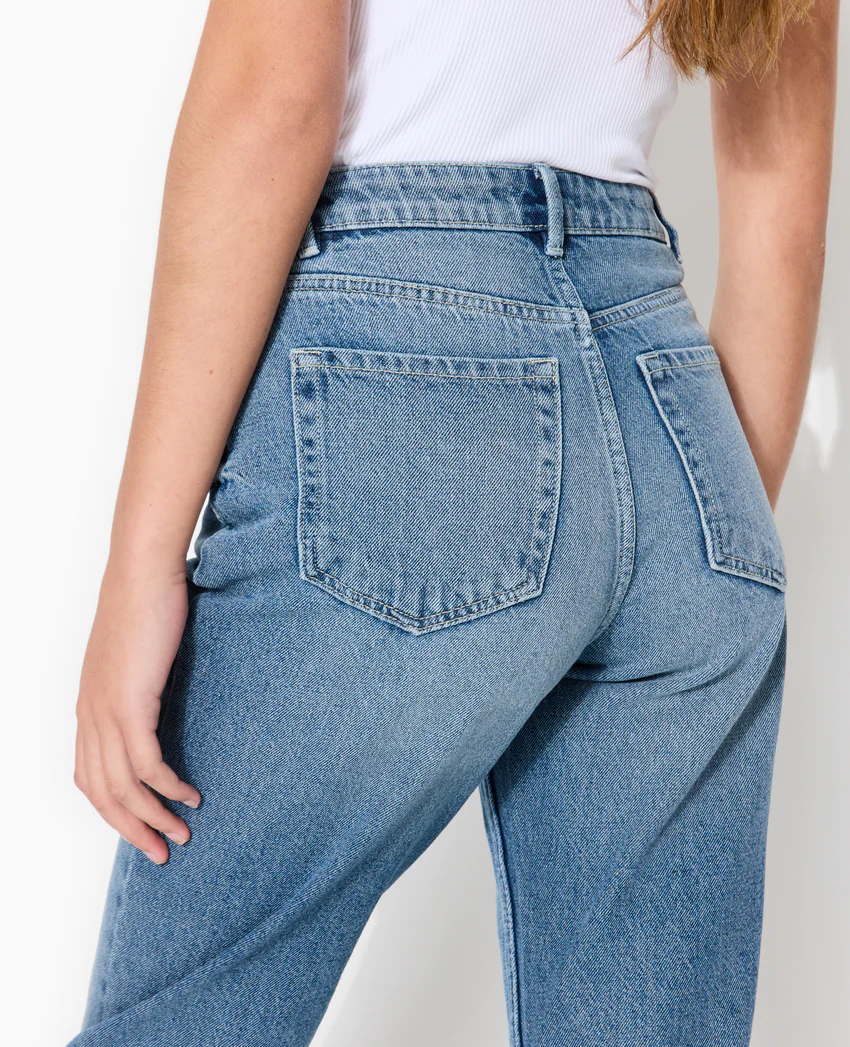 Pimkie J80-1 / Jean mom taille haute