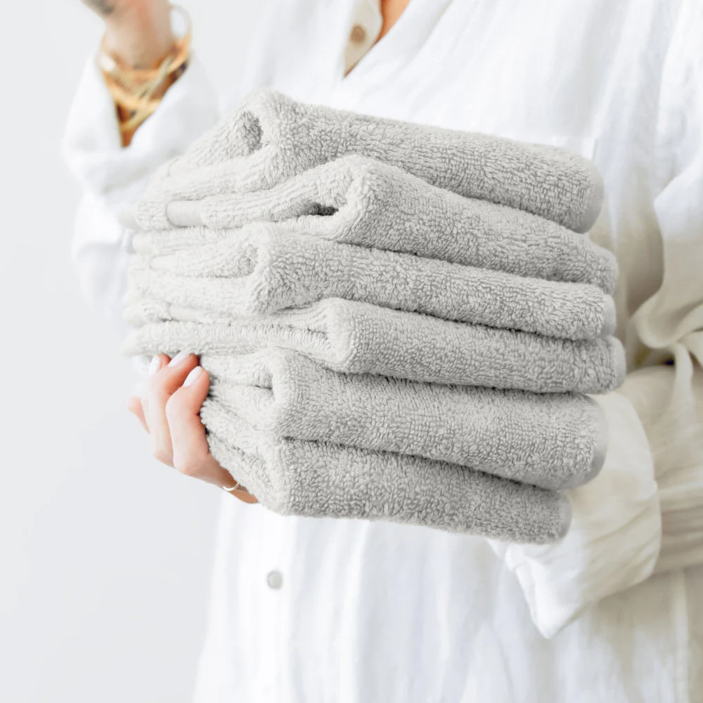 Ultra Soft 100% Cotton 6-Piece Washcloth Set (Sale)