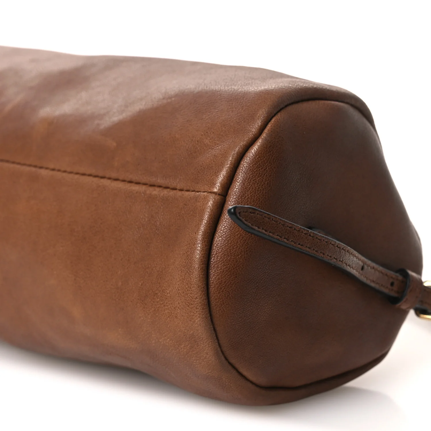 Nappa Aviator Mini Pouch Rovere - Top Club