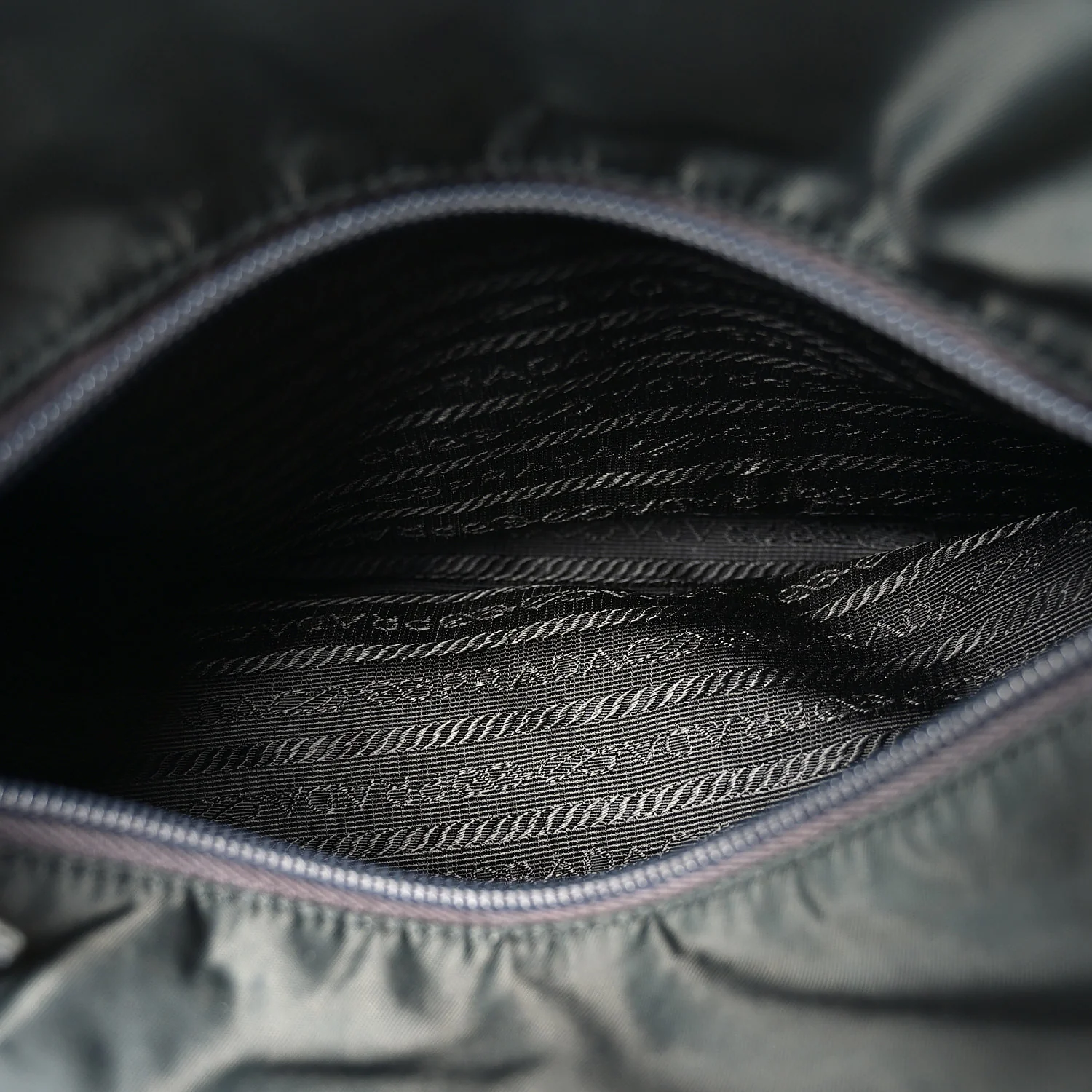 Tessuto Nylon Shoulder Bag Dark Green - Top Club