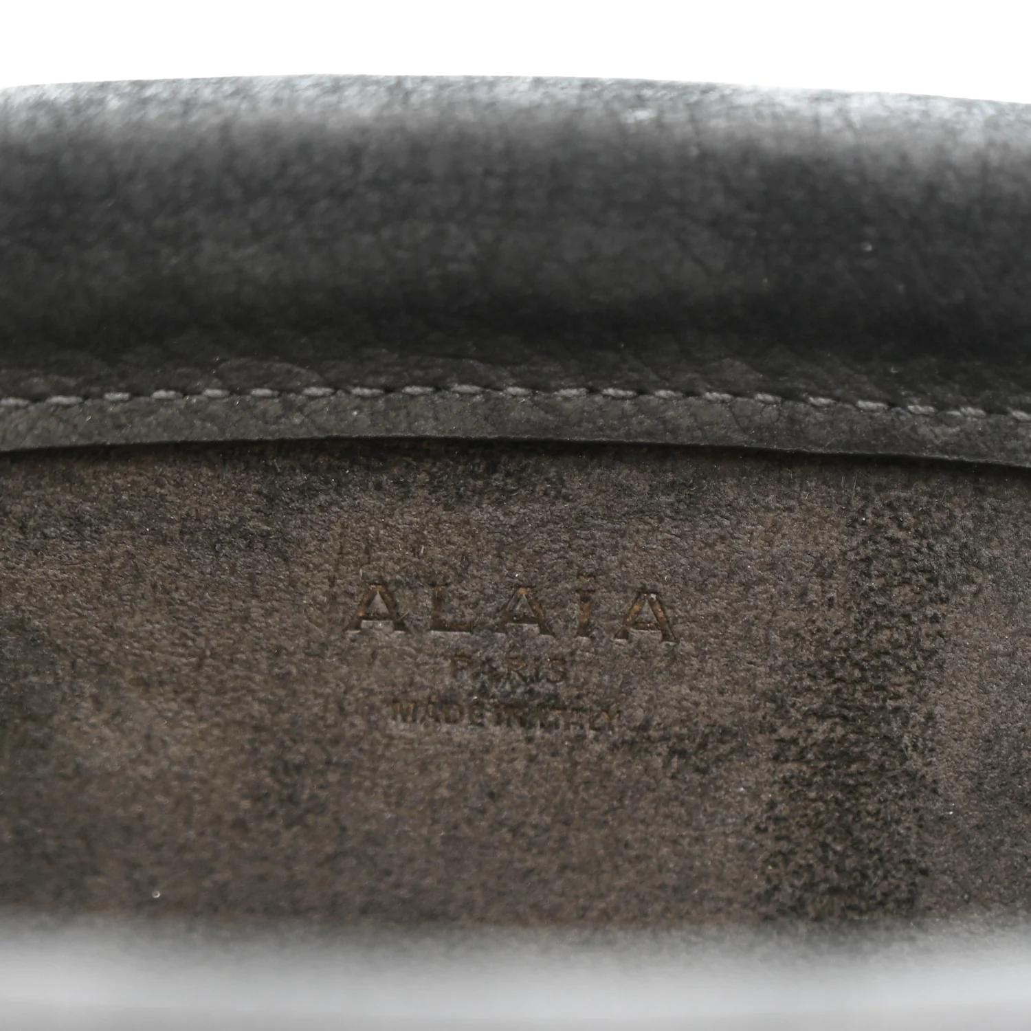 Suede Le Click East West Small Bag Black - Top Club