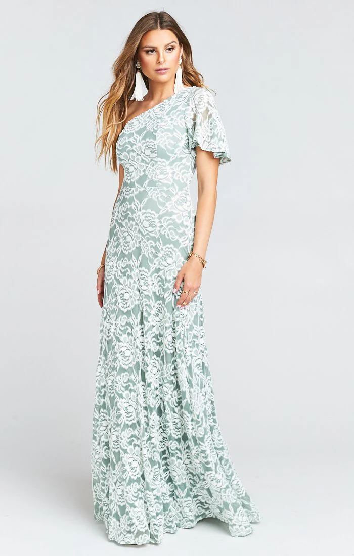 Portia One Shoulder Maxi Dress