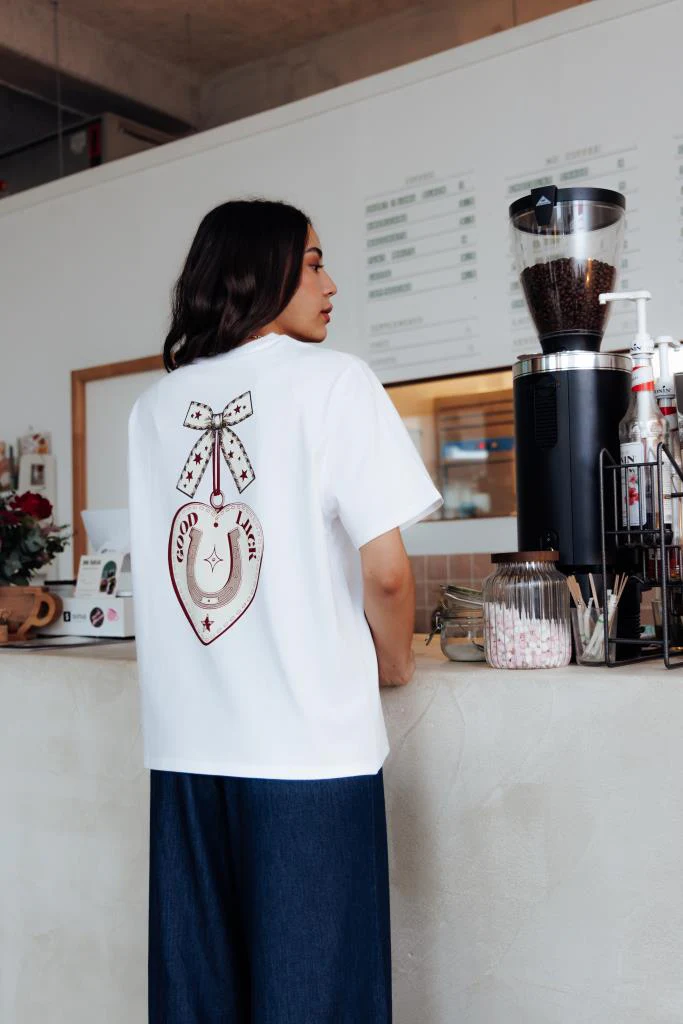 Pimkie T-shirt oversize avec print poitrine et dos