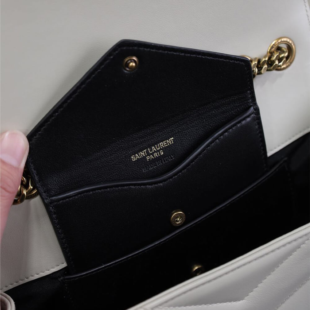YSL LOULOU small in MATELASSE lambskin - Top Club