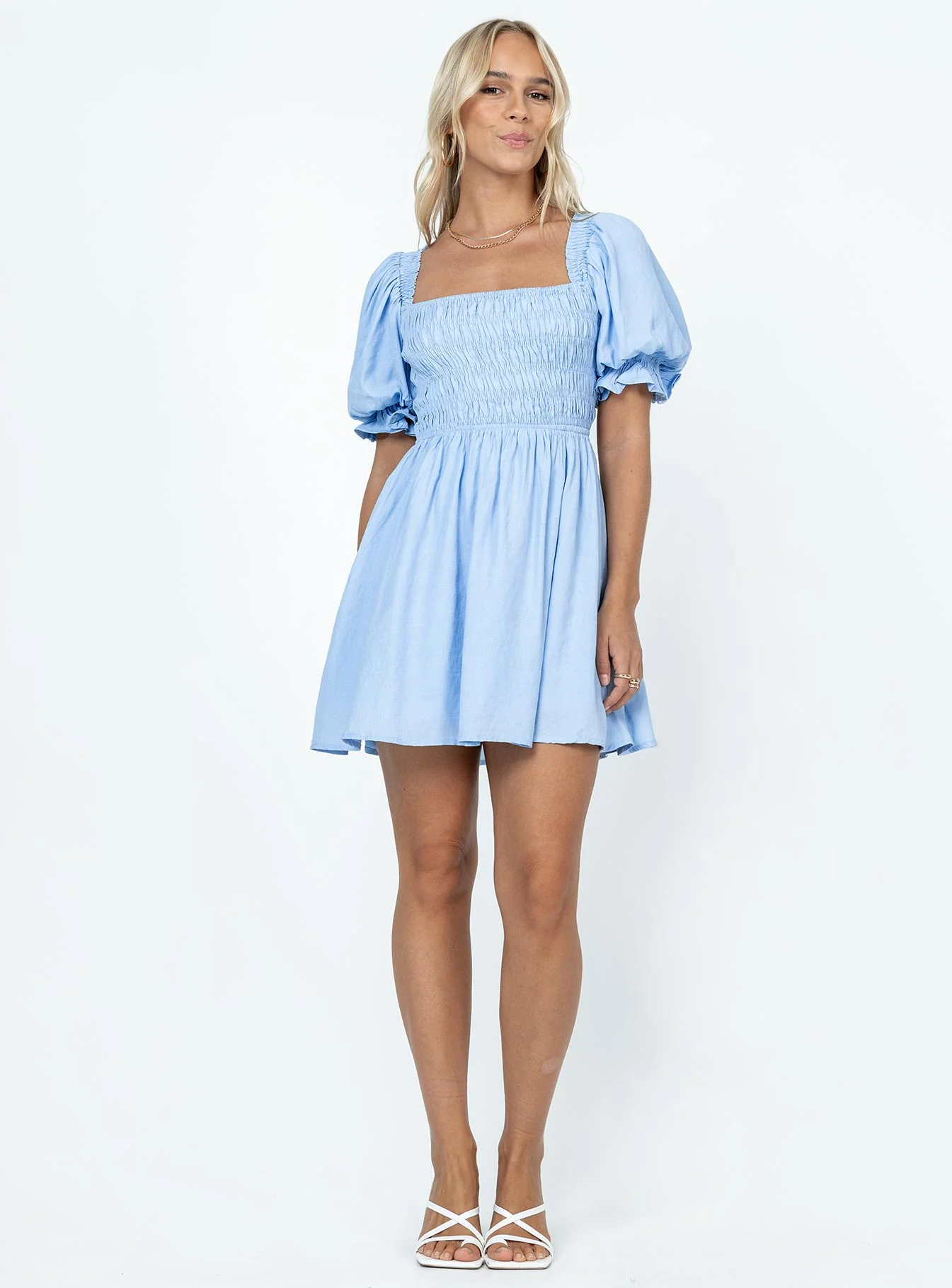 Dani Mini Dress Blue