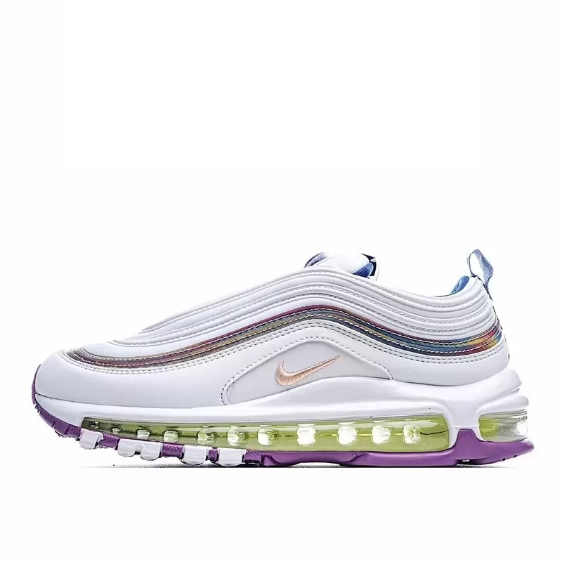 Wmns Air Max 97 SE  White Iridescent Stripes  CW2456-100 - Sneaker Replica Workshop