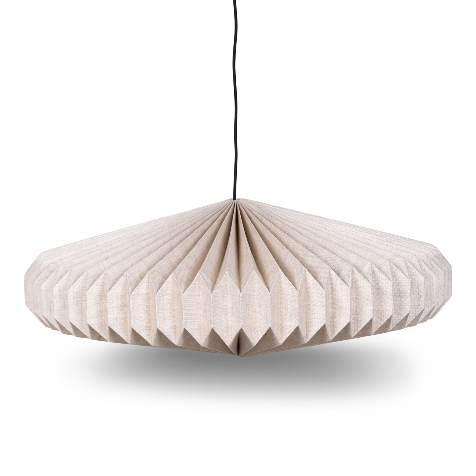 Hanglamp Jinx linen natural Ø80 cm