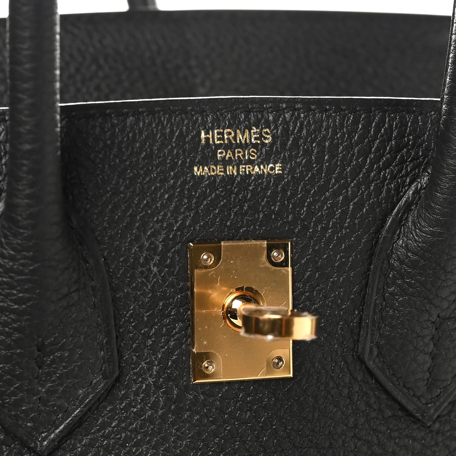 Togo Birkin 25 Black - Top Club