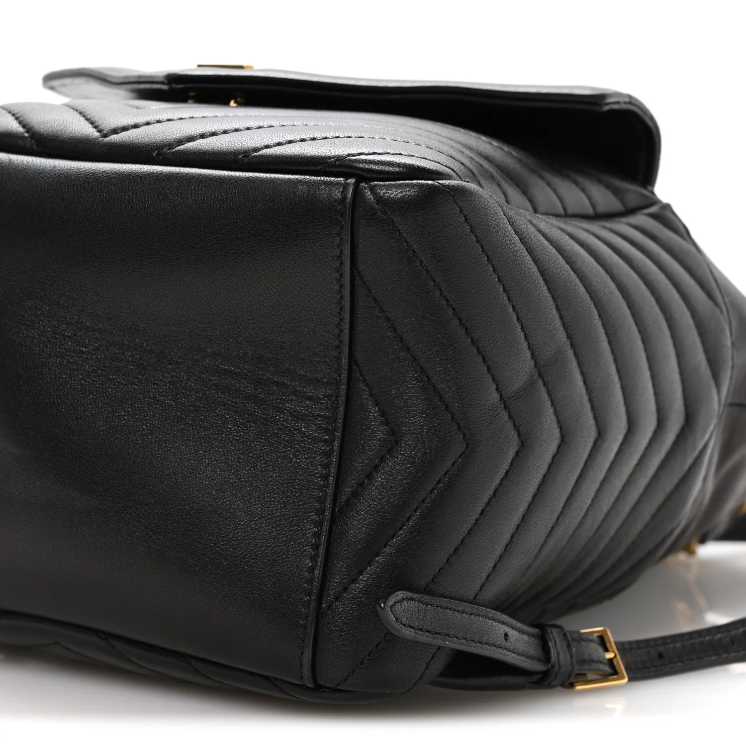 Lambskin Matelasse Monogram Joe Backpack Black - Top Club