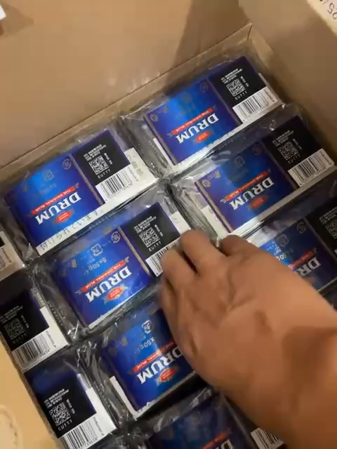 Drum Original Blue Hand Rolling Tobacco 50G*5 Packs(Japan) - www.Smoke-UK.com
