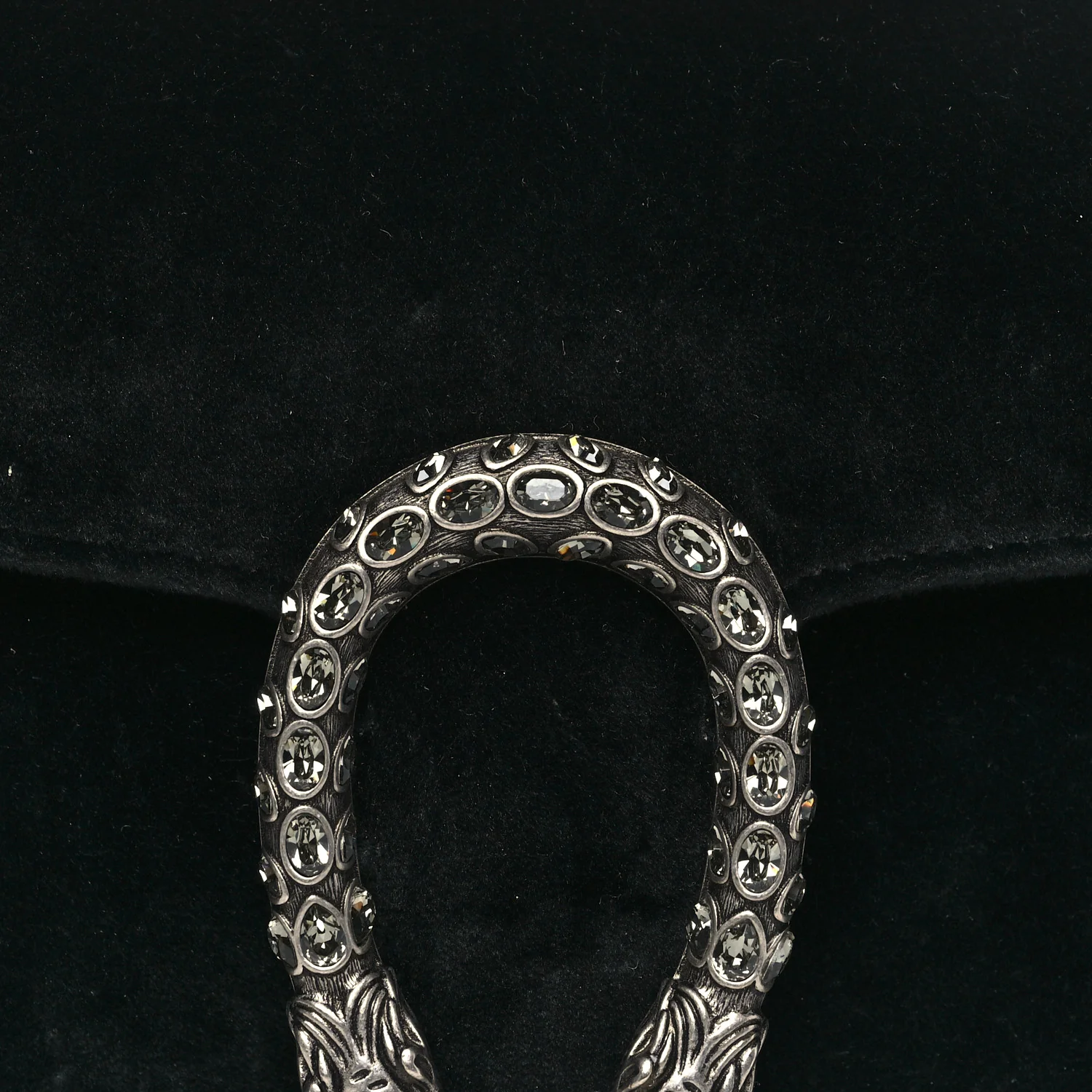 Velvet Dionysus Clutch Black - Top Club