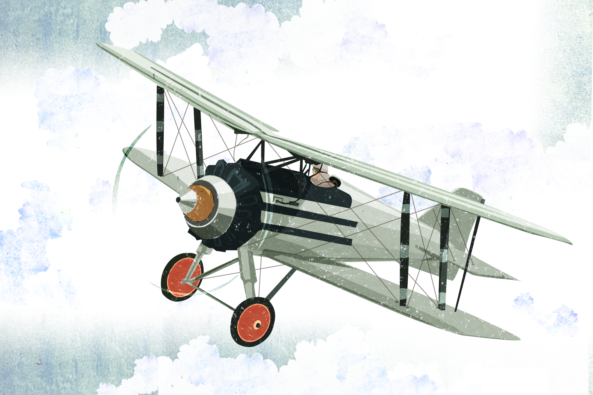 Poster Aviator 30 x 20 cm