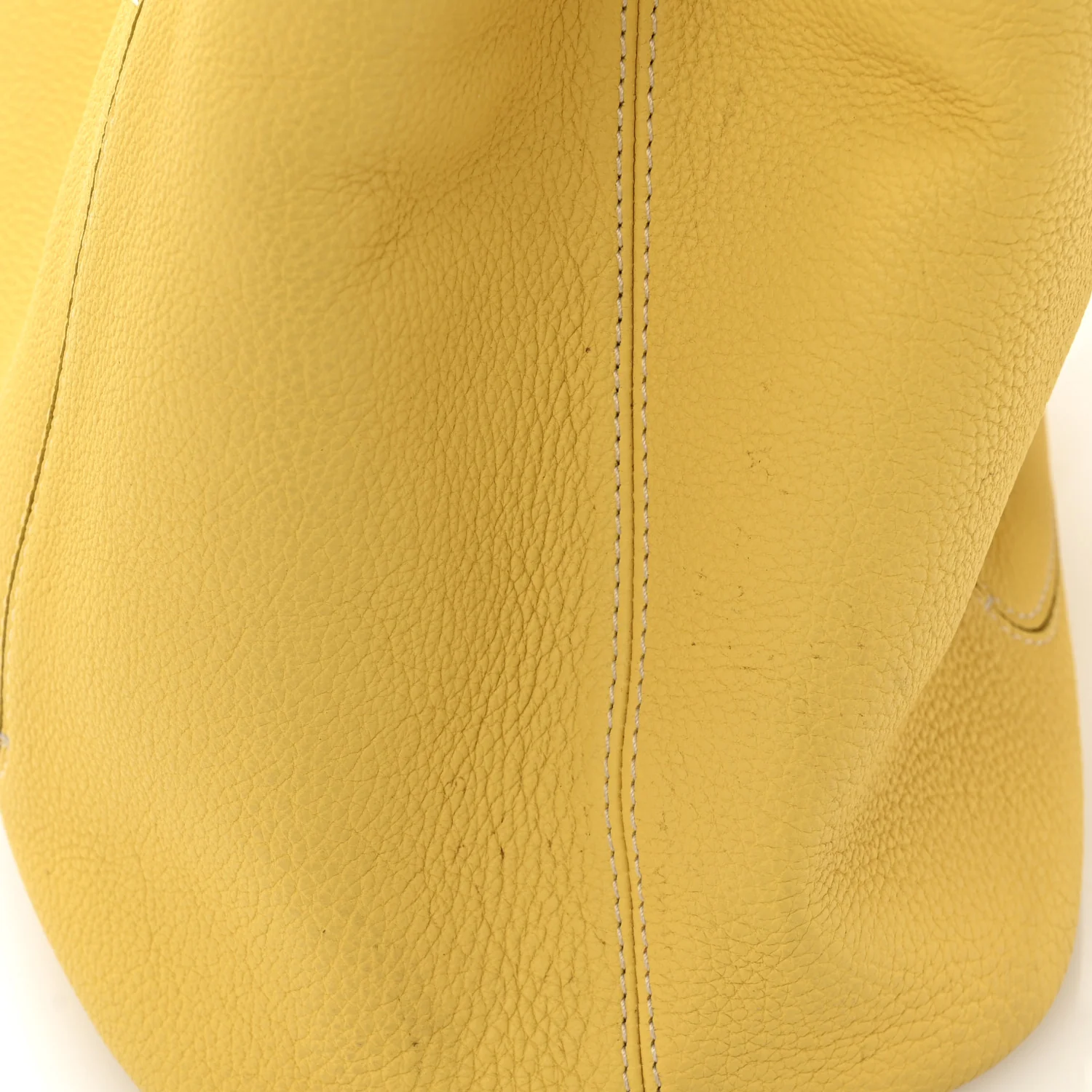 Grained Calfskin Bellevue Odessa Yellow - Top Club
