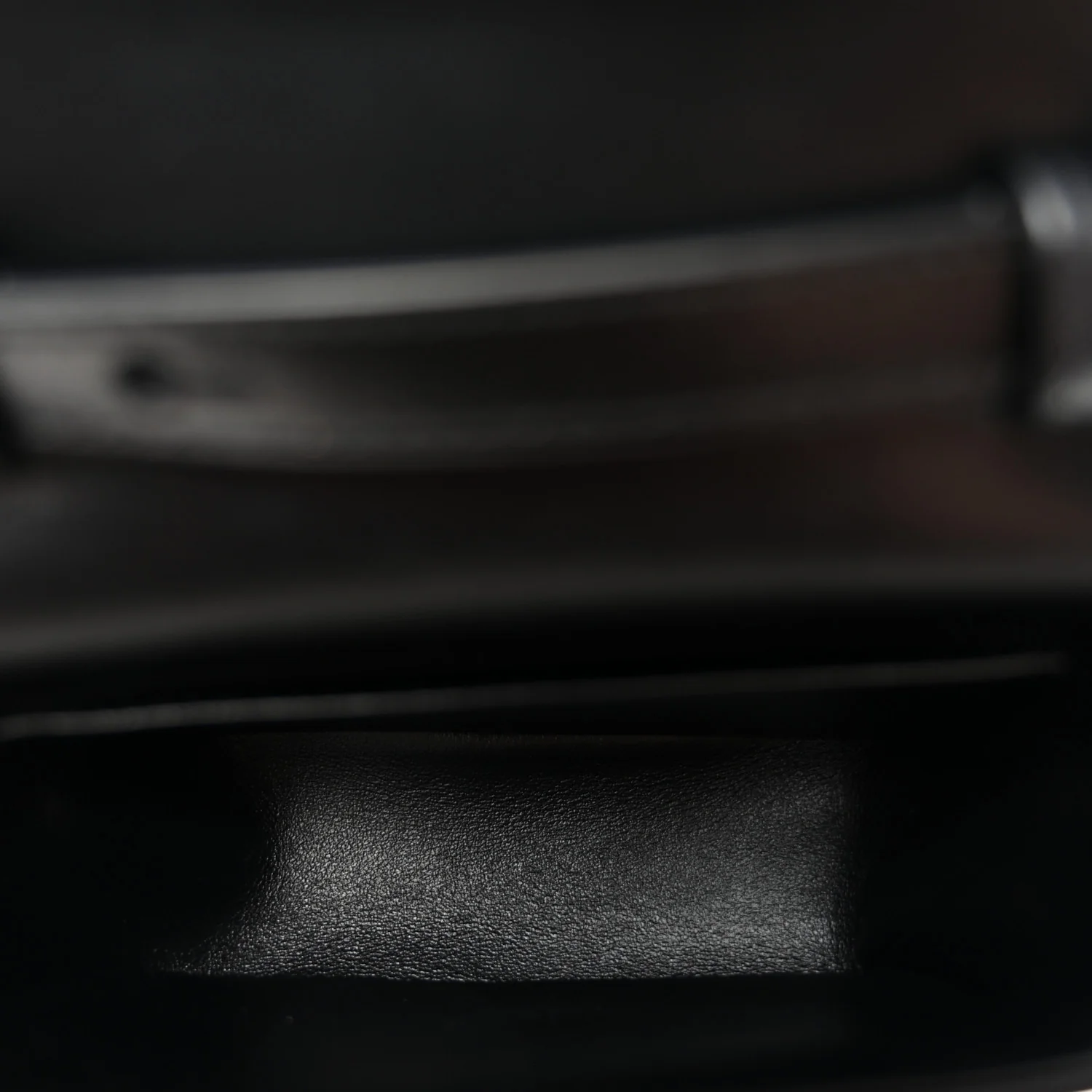Shiny Calfskin Mini Triomphe Black - Top Club