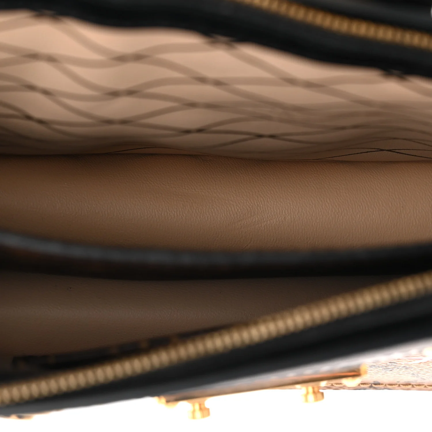 Reverse Monogram Trunk Clutch - Top Club