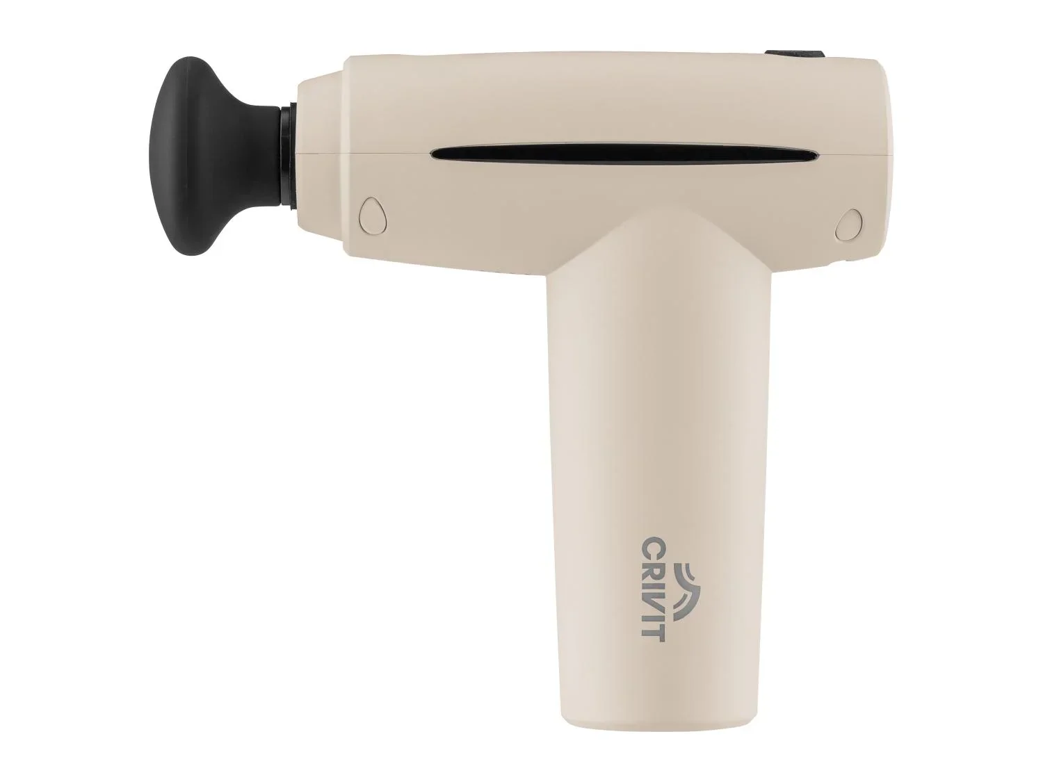 CRIVIT Mini-pistolet de massage CMMG 3.7 A1, 4 ttes, 5 vitesses