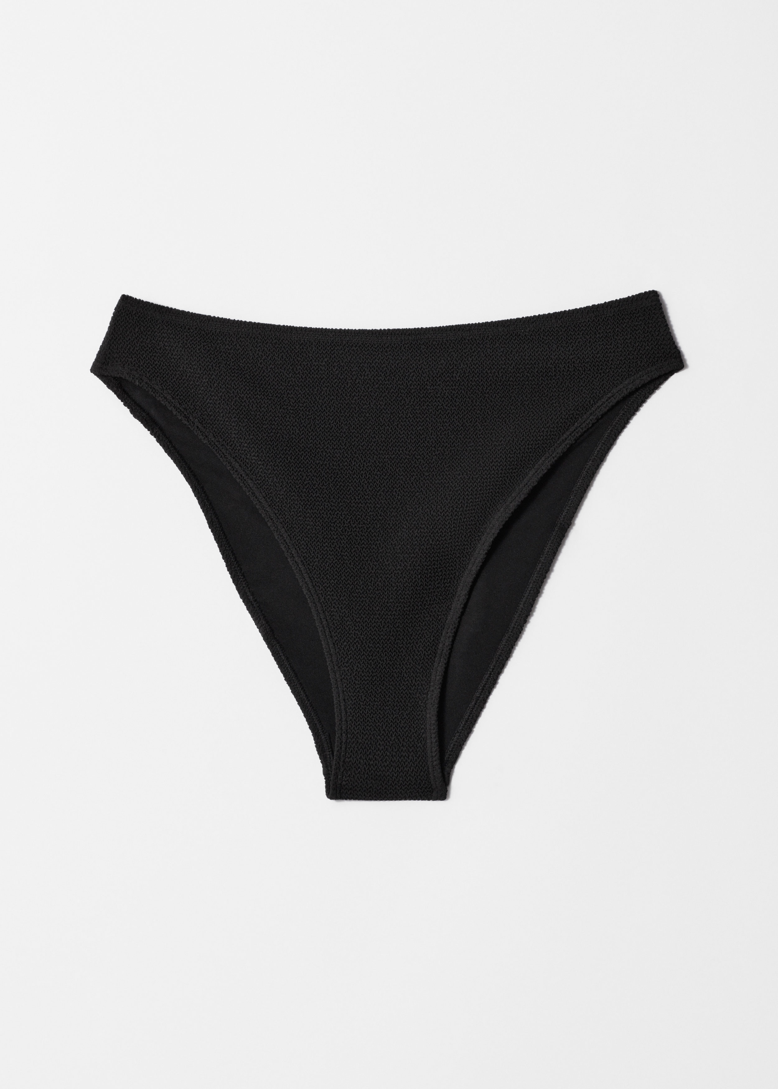 & Other Stories TEXTURED HIGH-WAIST BIKINI BRIEFS
