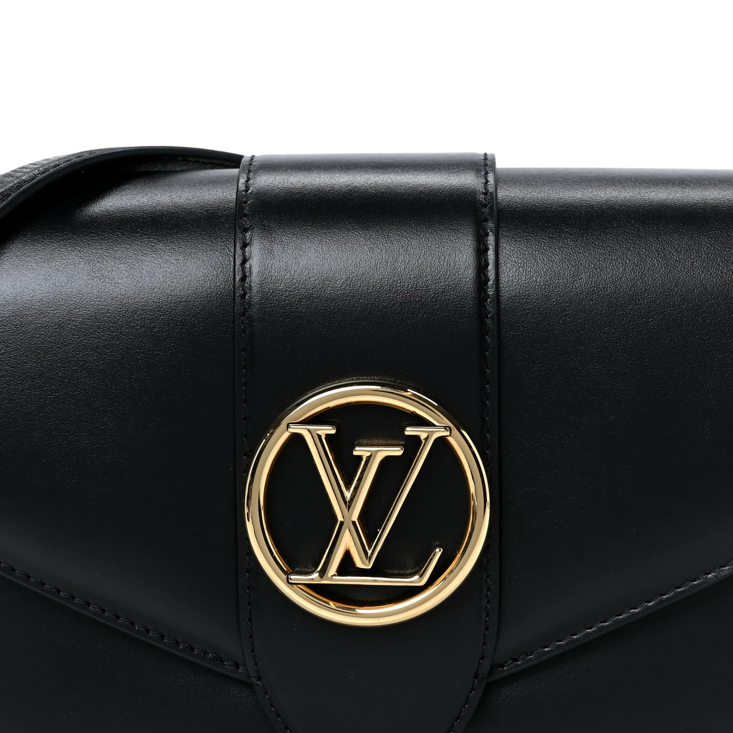 Smooth Calfskin LV Pont 9 Black - Top Club