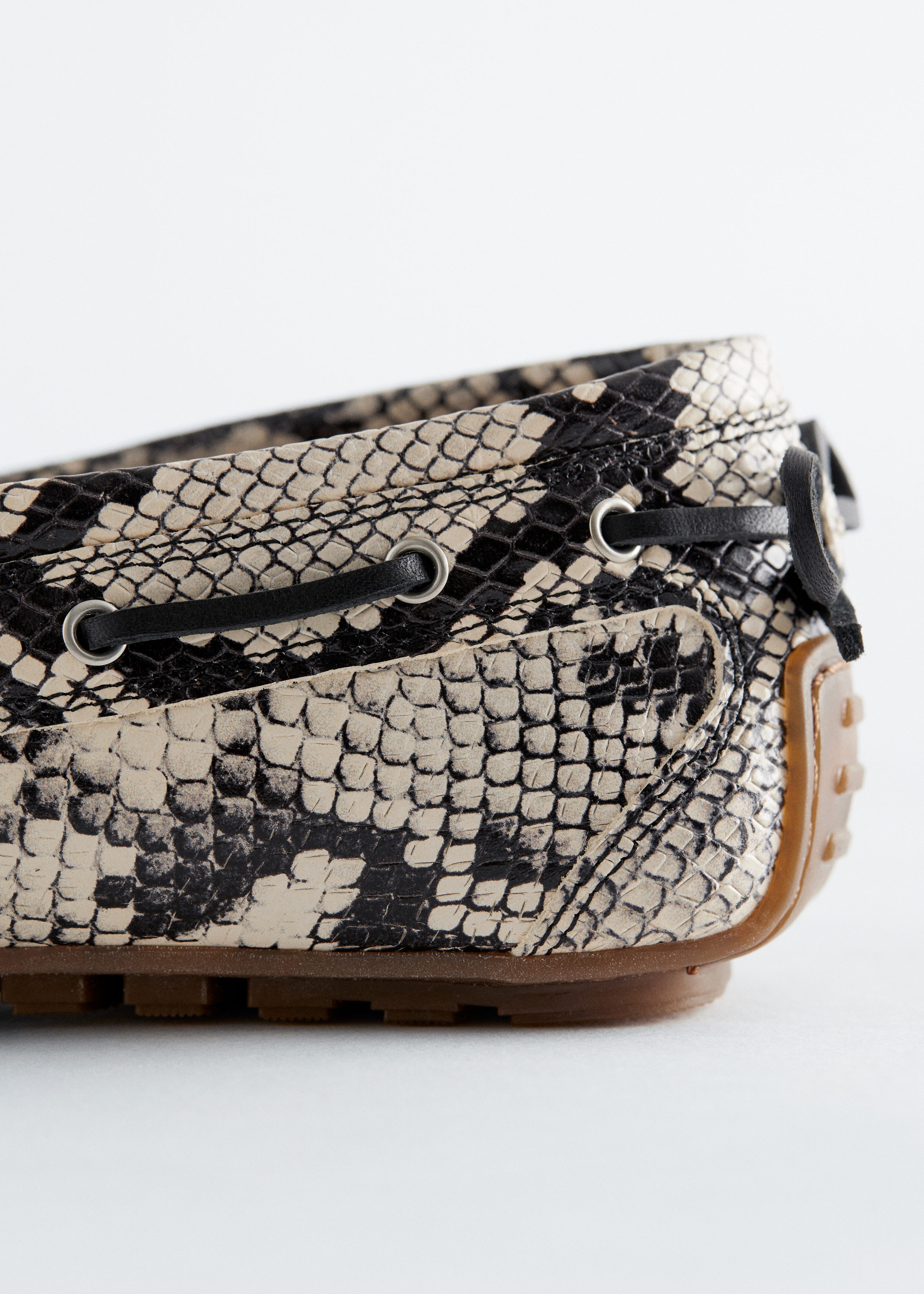 & Other Stories LEATHER BOAT SHOES
