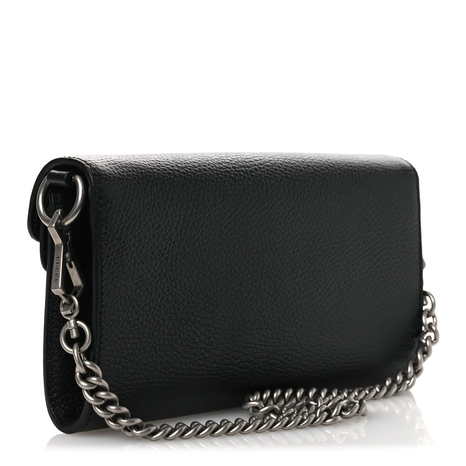 Dollar Calfskin Web Small Dionysus Crossbody Bag Black - Top Club