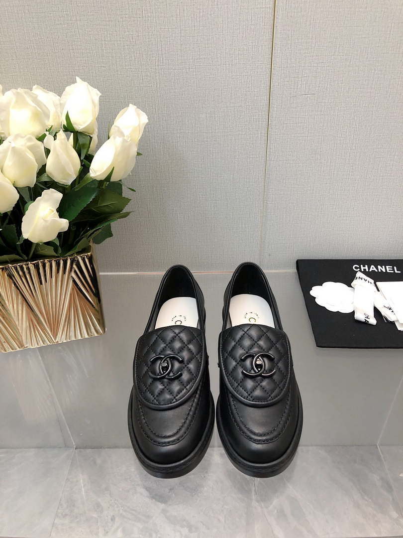 Chanel Women's G45474 Fashion Loafers Moccasins Lambskin C90401 - Sneaker Replica Workshop