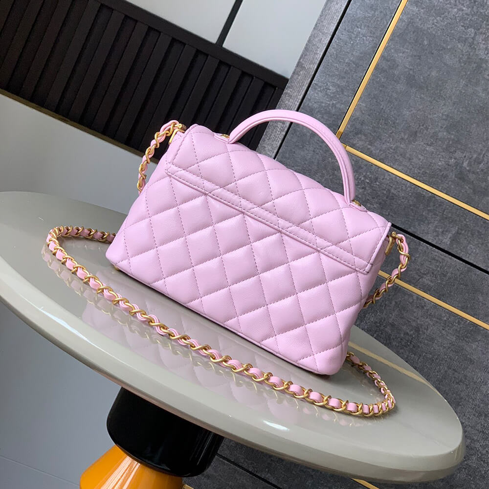 CHANEL Small Flap Bag with Top Handle(HIGH-END GRADE) - Top Club