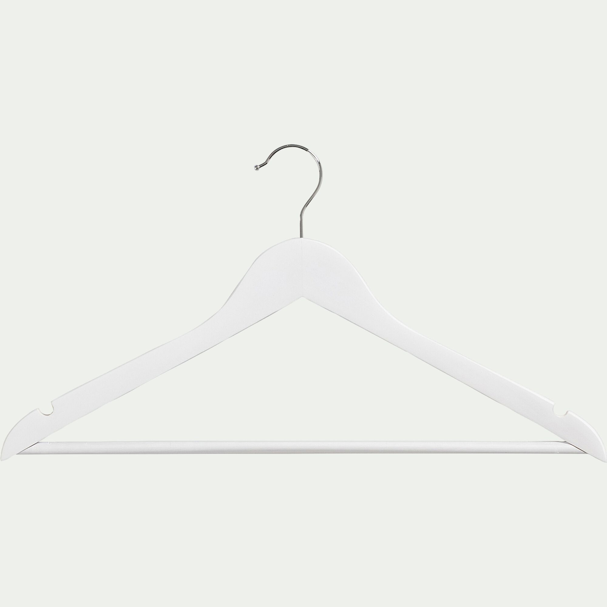 TAO - Lot de 5 cintres en bois - gris